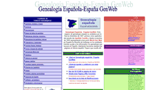 Desktop Screenshot of genealogia-es.com